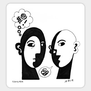 'A Conversation' (#1) Sticker